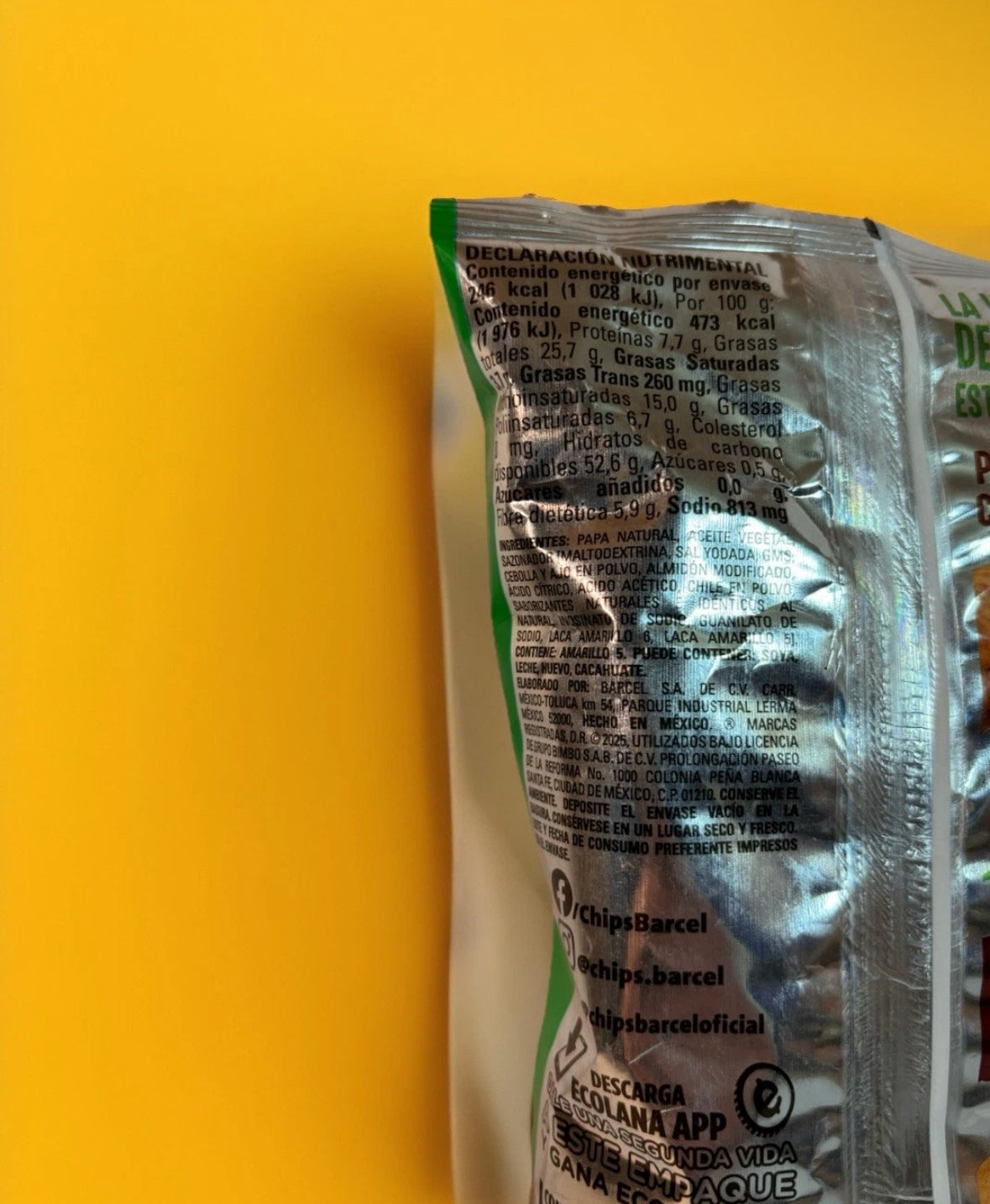 6- Pack Chips Jalapeño Mexican Chips (52g) Jalapeño Flavor